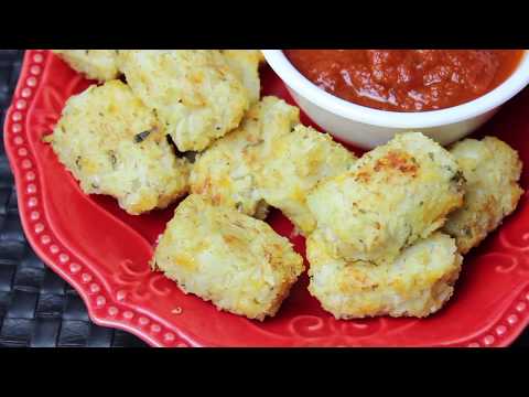 Baked Cauliflower Tots