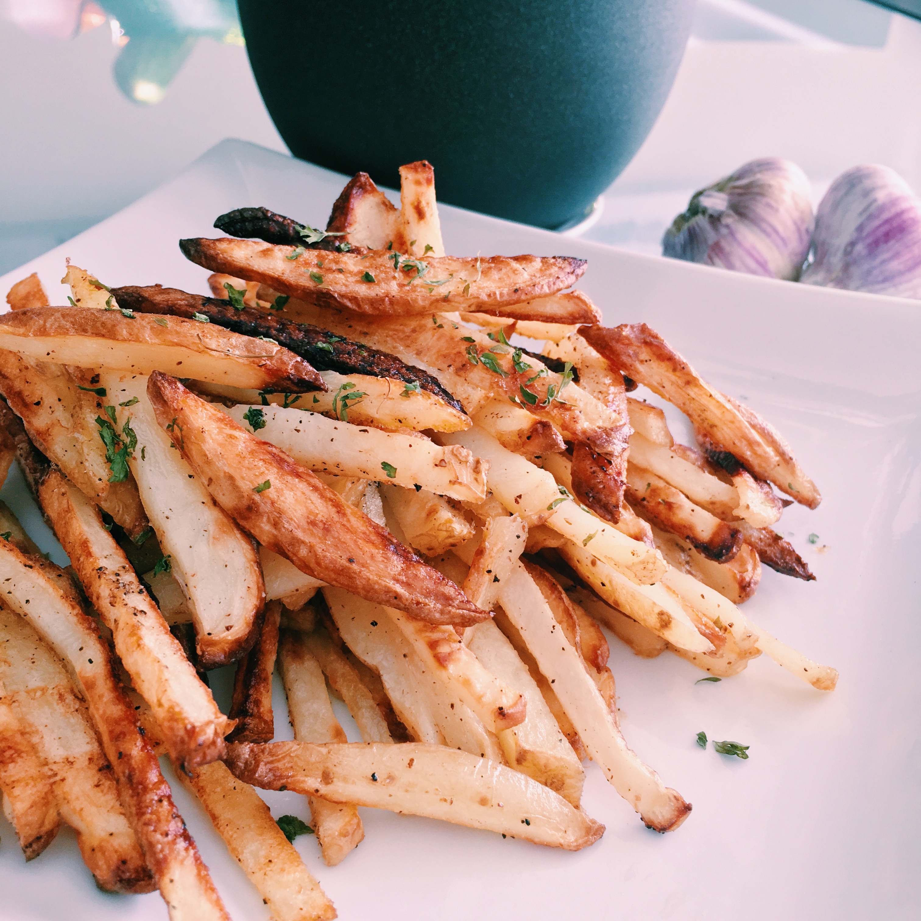 Baked Garlic French Fries.JPG