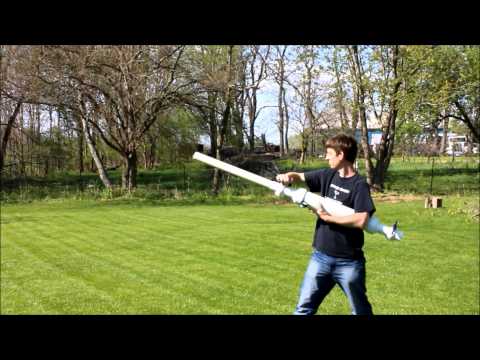 Baking Soda and Vinegar Potato Cannon Test Footage