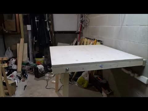 Banco da lavoro Ripiegabile (DIY Fold down workbench)