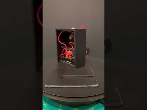 Battery Spinner with the back open