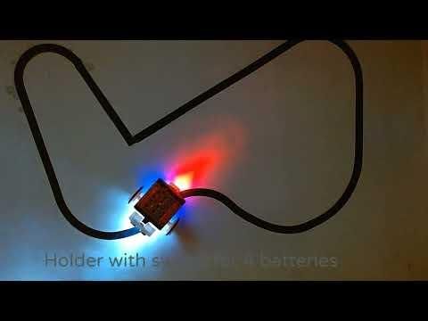 Battery holder x4 AA batteries