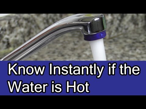 Battery-less Temperature Indicator for the Faucet