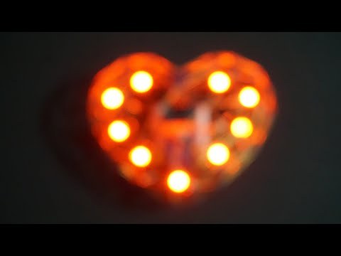 Beating LED Heart