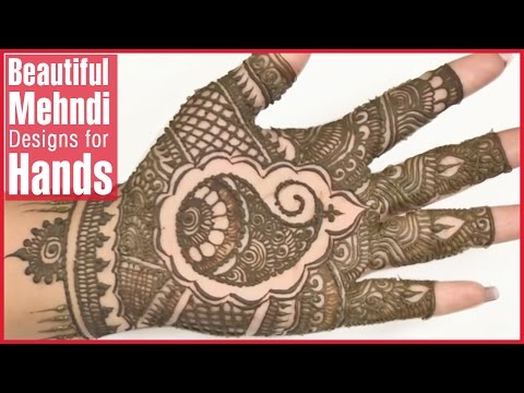 Beautiful Mehndi Designs for Hands - Mango Tree Inspired (Tutorial)