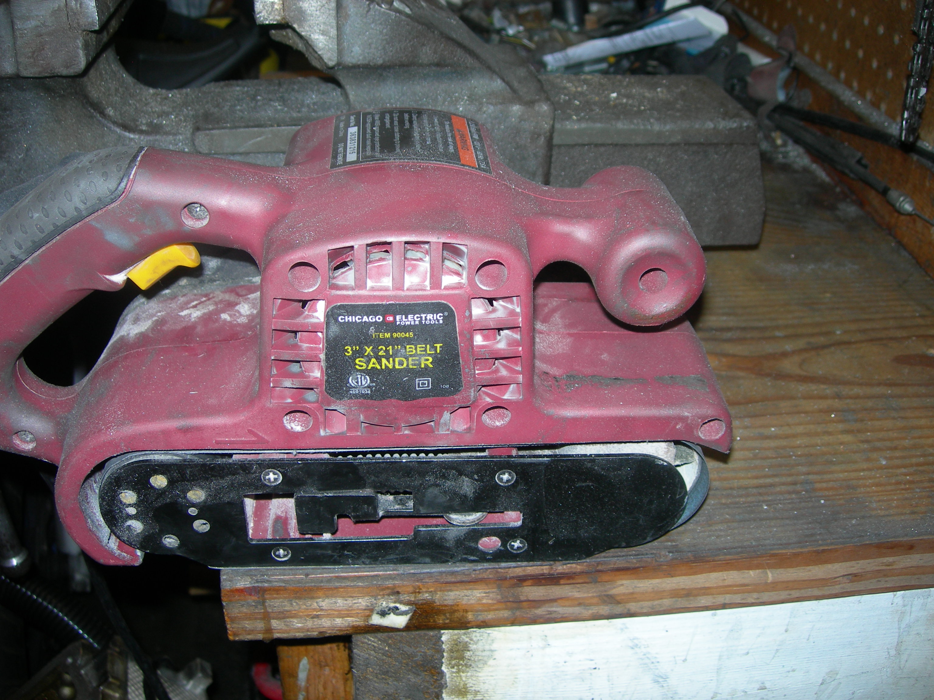 Belt sander -linisher 1.JPG