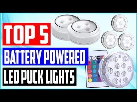 Best Battery Powered LED Puck Lights [Top 5 Picks]