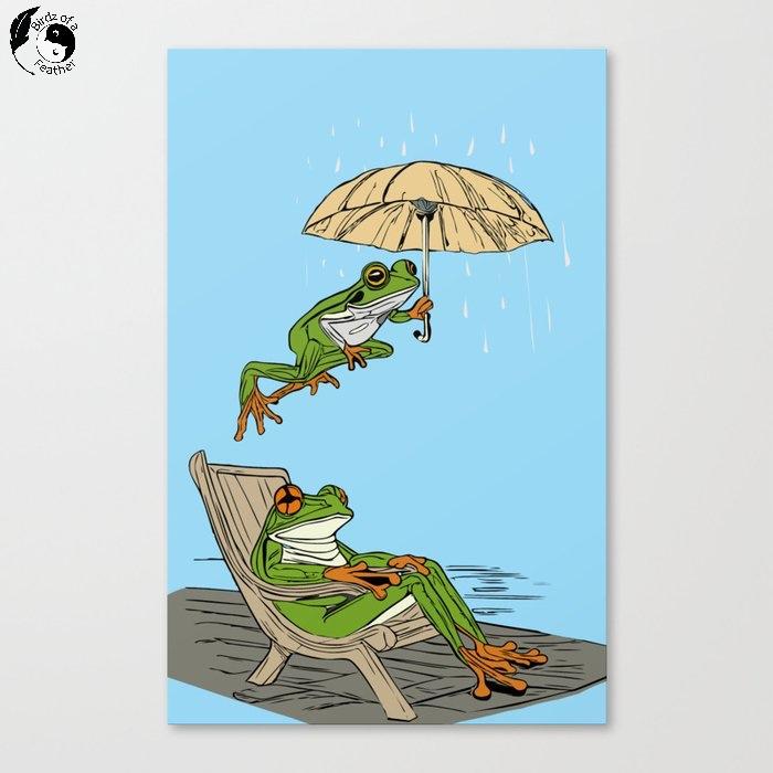 Birdz of a Feather_a-day-in-the-life-of-frogs-wall_Canvas Print.jpeg