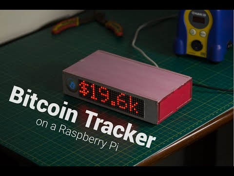 Bitcoin Tracker on a Raspberry Pi