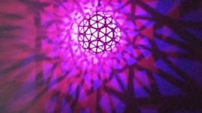 Blinkytile soccer ball light- pattern 1