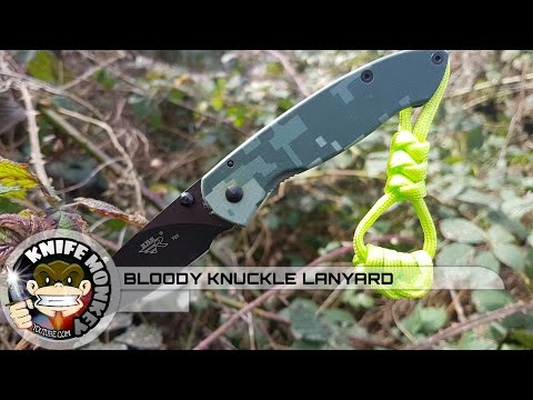 Bloody Knuckle Paracord Lanyard / Fob Tutorial