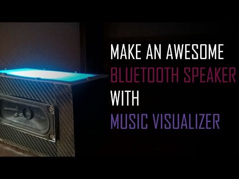 Bluetooth Speaker with Music Visualizer