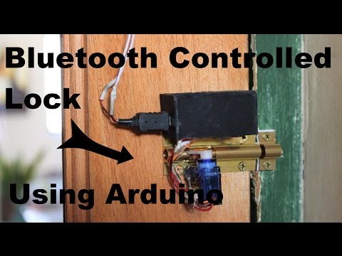 Bluetooth controlled lock Using Arduino tutorial