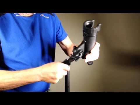 Boom Mic Pole to Light Stand Adaptor