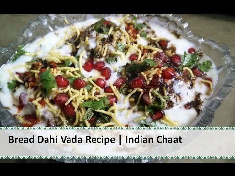 Bread Dahi Vada Recipe| Instant Dahi Vada| Indian Chaat Recipes by Healthy Kadai