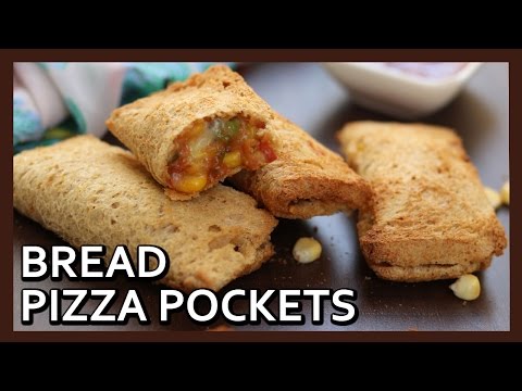 Bread Pizza Pockets | Veg Pizza Puffs | Airfryer Recipe by Healthy Kadai