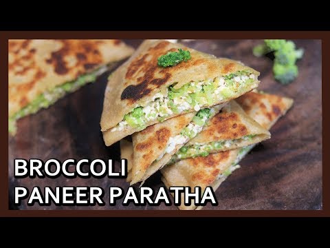 Broccoli Paneer Paratha |  Stuffed Broccoli Paratha | Healthy Breakfast Recipe | Healthy Kadai