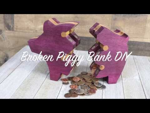 Broken Piggy Bank Project