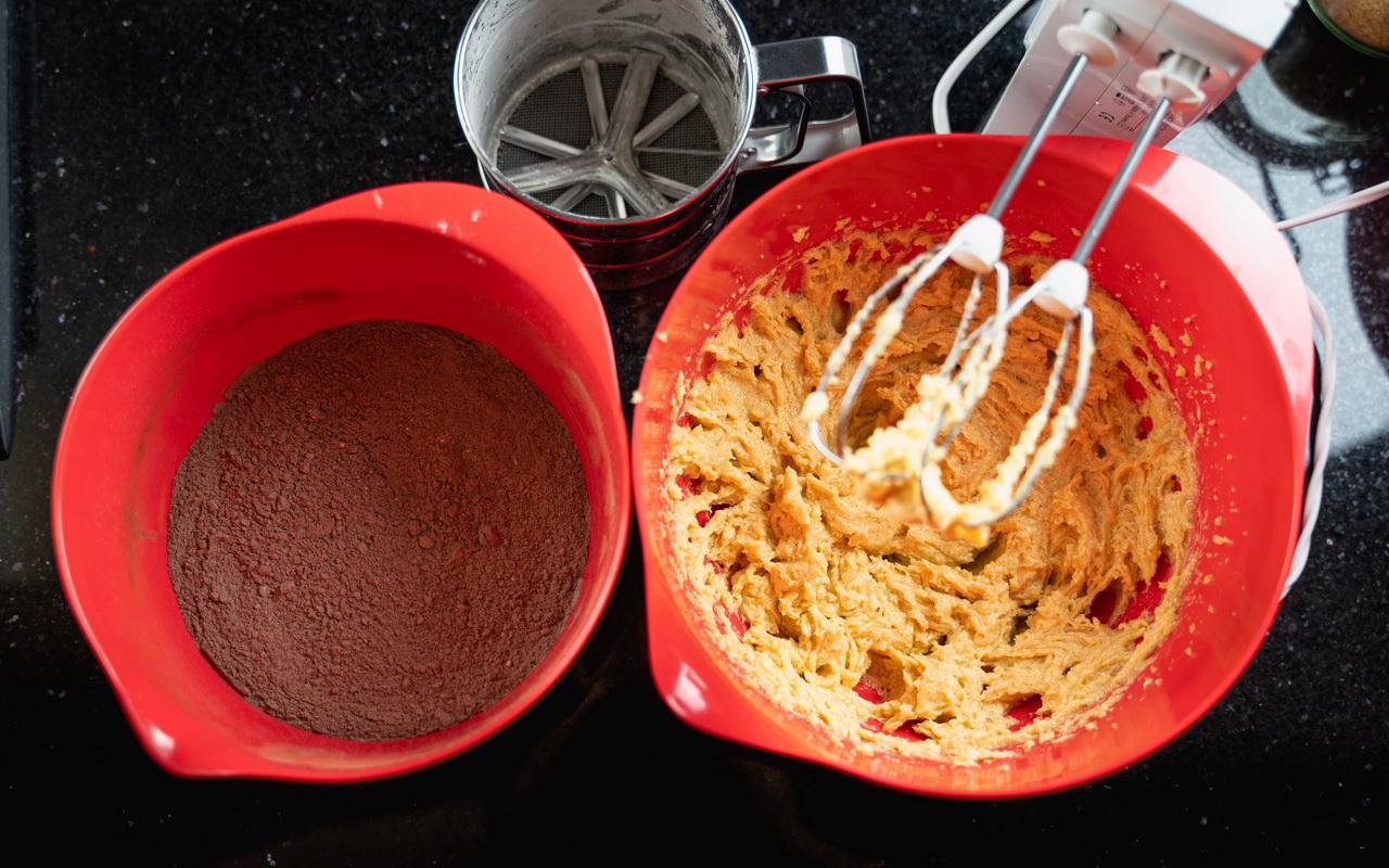 Brookies - Brownies And Cookies In One - Mixing Chocolate Chip Cookie Dough 3.jpg