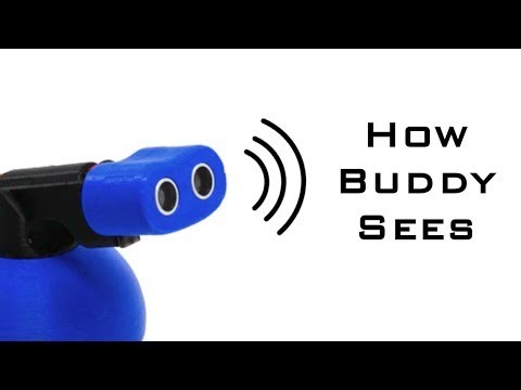 Buddy Social Robot Scanning and Mapping Demo