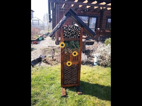 Bug Hotel build - timelapse video + step by step guide