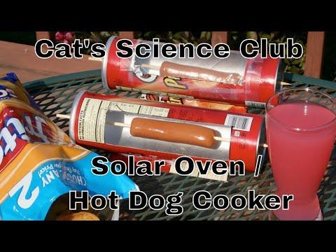 Build Your Own Solar Oven / Hot Dog Cooker!