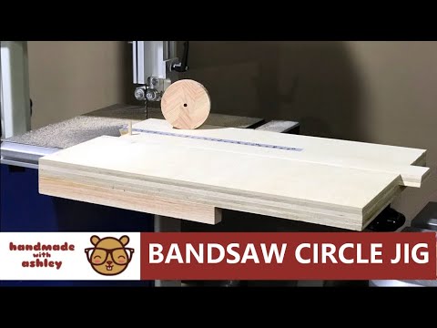 Build a Bandsaw Circle Cutting Jig