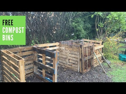 Build a FREE Compost Bin IN MINUTES