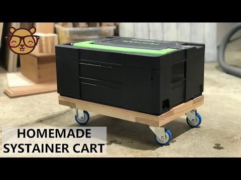 Build a Festool Systainer Cart | 3D Printing + Woodworking