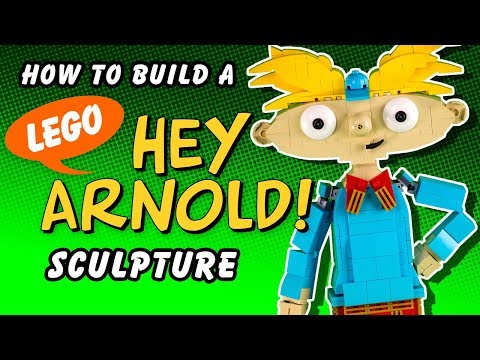 Build a LEGO Nickelodeon Hey Arnold! Sculpture