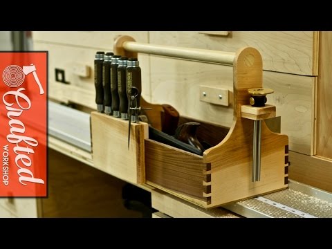 Building A Hand Tool Tote with Hand Cut Dovetails | Crafted Workshop