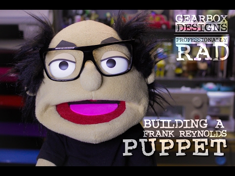 Building a Hand and Rod Frank Reynolds Puppet