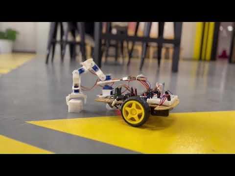 Building a Robotic Arm on a Two-Wheeled Drive Vehicle!