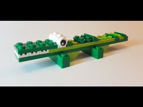 Building a crocodile by Lego Classic 10654