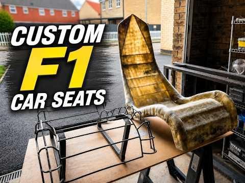 Building the seats for my custom 2 seater F1 Car, Part 1 - Getting to the Fibreglass stage.