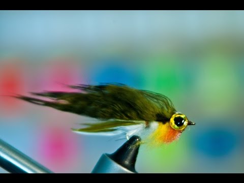 Bunny Gill Streamer Fly - Blue gill imitation fly tying instructions