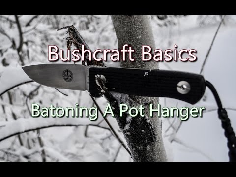 Bushcraft Basics, WITH PICTURES!! How To Make A Pot Hanger