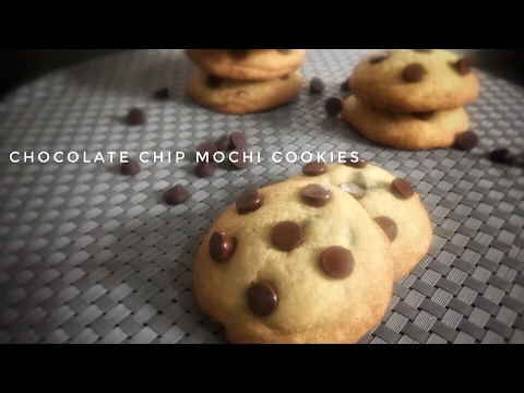 CHOCOLATE CHIP MOCHI COOKIES