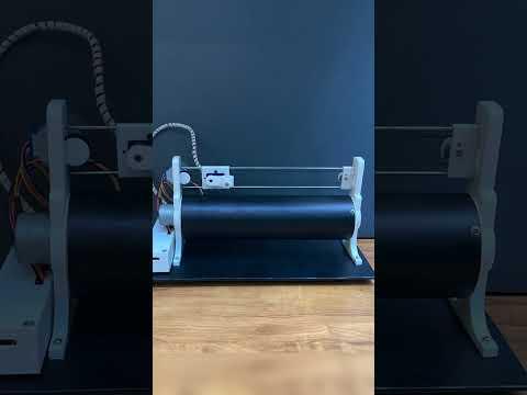 CNC Drum Plotter #3dprinting #arduinodiy #cncplotter #arduinoprogramming #arduino