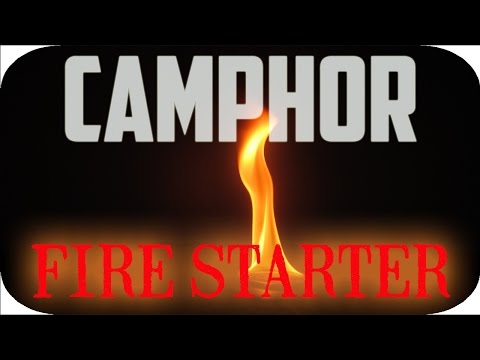 Camphor Fire Starter Hiking/Backpacking/Camping/SHTF