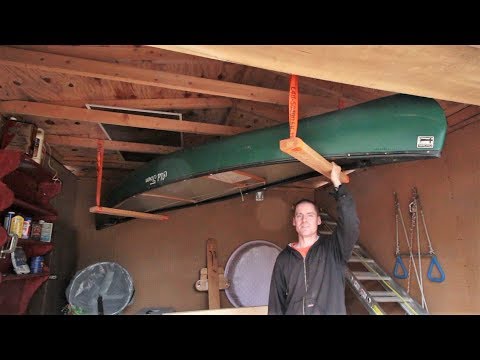 Canoe Trapeze Overhead Storage Rack