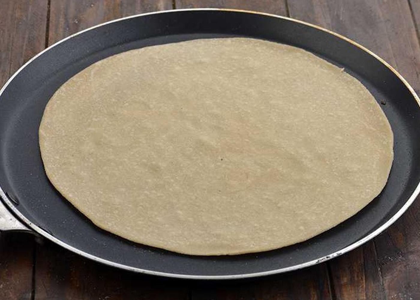 Chapati on pan.jpg