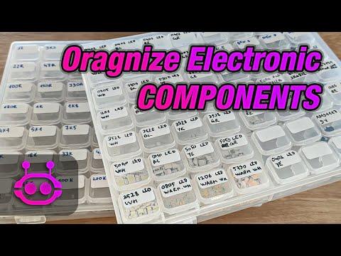 Cheap Alternative Way to Organize Electronic Components