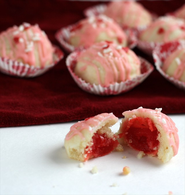 Cherry shortbread Cookies.Butterwithasideofbread244.JPG