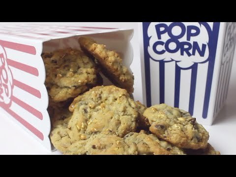 Chocolate Chip &amp;amp; Popcorn Drop Cookies