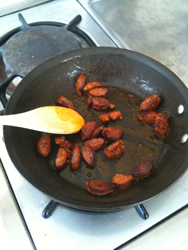 Chorizo frying 1.jpg