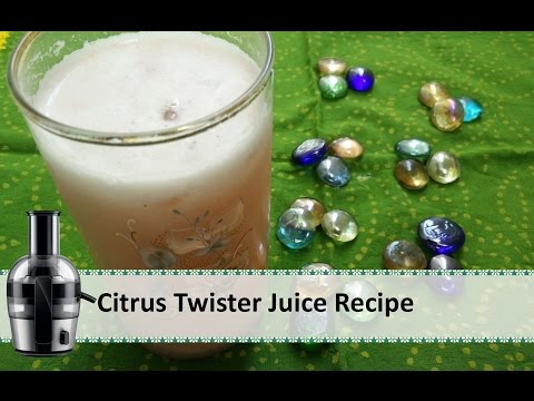 Citrus Twister Juice | Summer Drink Recipe by Healthy Kadai