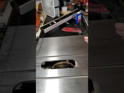 Cleaning Tablesaw Blade with Bioshield T9 Blade &amp;amp; Bit cleaner