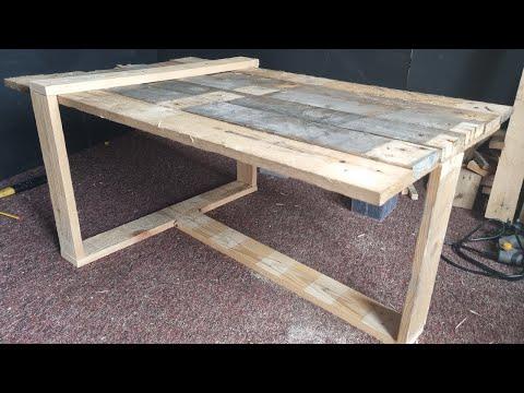 Coffee Table Pallet Project Tutorial