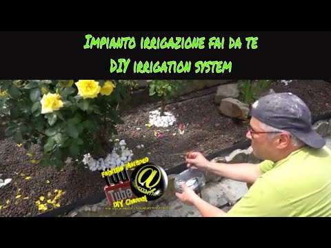 Come installare Impianto irrigazione fai da te (How to install DIY drip Irrigation system)